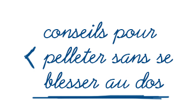 Conseils pour pelleter sans se blesser au dos