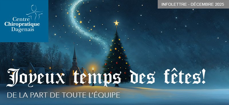 Décembre 2025 : Joyeux temps des fêtes !